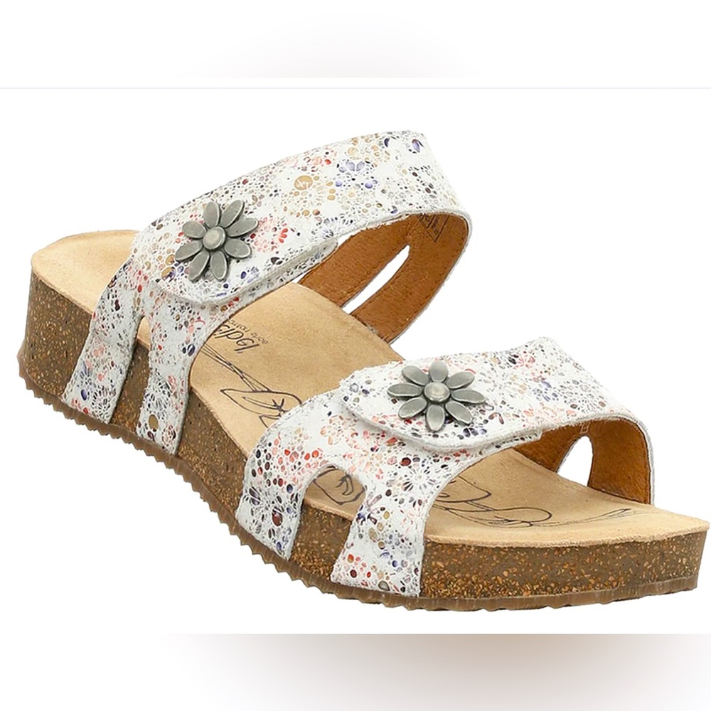 Women's Josef Seibel Tonga 04 White Multi
Leather EU 36/ US 5-6